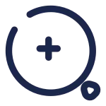 Rounded Magnifer Zoom In SVG Icon